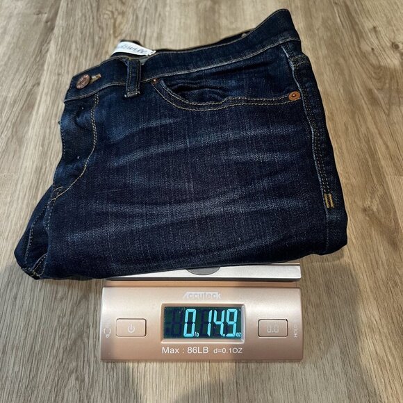 Madewell Skinny Skinny Jeans Size 28 Dark Wash Cotton Blend - Picture 13 of 13